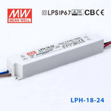 Mean Well LPH-18-24 Power Supply 18W 24V 750mA