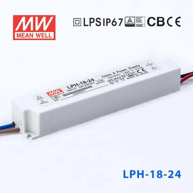 Mean Well LPH-18-24 Power Supply 18W 24V 750mA