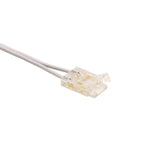 Power Feed For 10mm Single Colour COB - Grey and White 2Pin