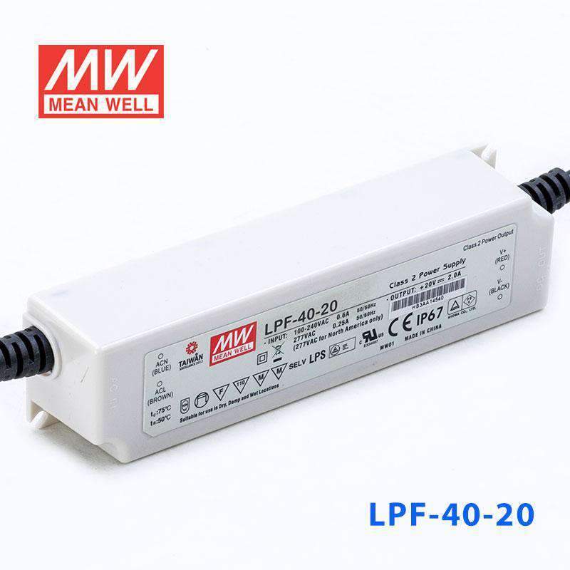 Mean Well LPF-40-20 Power Supply 40W 20V 2A - PHOTO 1