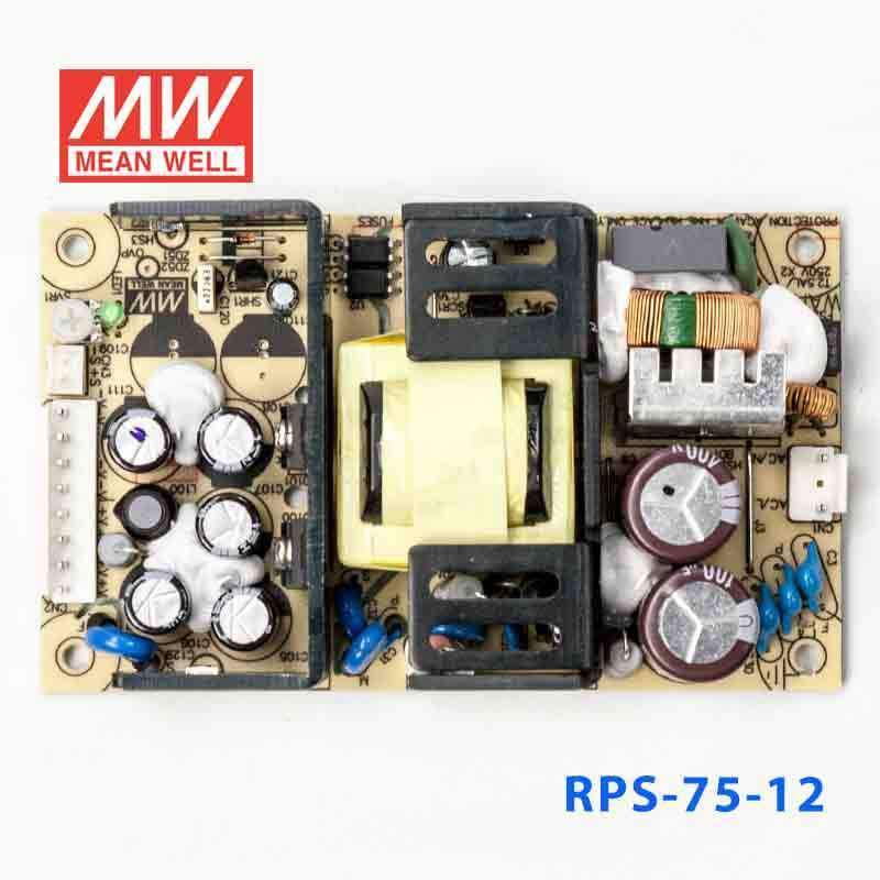 Mean Well RPS-75-12 Green Power Supply W 12V 6.3A - Medical Power Supply - PHOTO 4