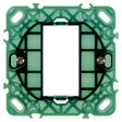 Vimar VM-14601 Frame 1M with Claws Green