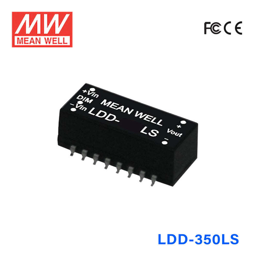 Mean Well LDD-350LS DC/DC LED Driver CC 350mA - Step-down
