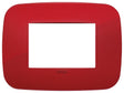 Vimar Arke Round Plate 3M Technopolymer Red