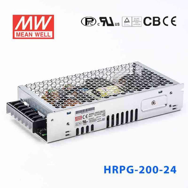Mean Well HRPG-200-24  Power Supply 201.6W 24V