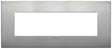 Vimar Arke Classic Plate 7M Aluminium Lava
