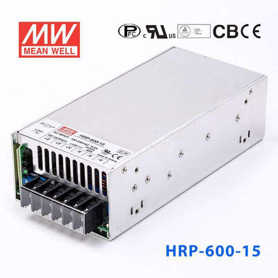 Mean Well HRP-600-15  Power Supply 645W 15V 43A