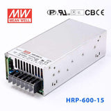 Mean Well HRP-600-15  Power Supply 645W 15V 43A