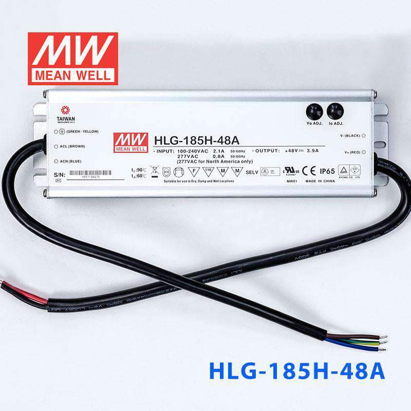 Mean Well HLG-185H-48A Power Supply 185W 48V - Adjustable 3.9A - PHOTO 2