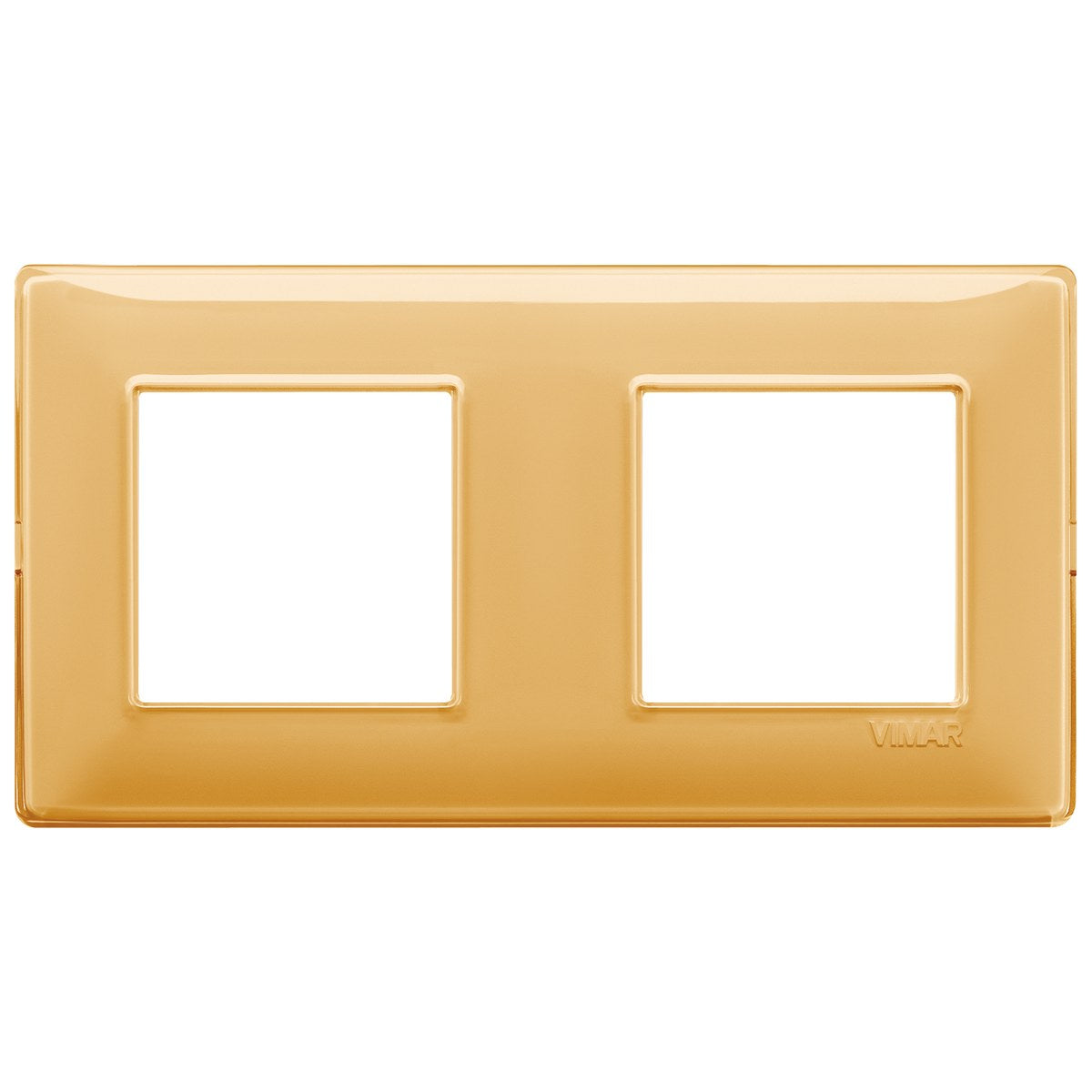 Vimar Plana Plate 4M Reflex Amber