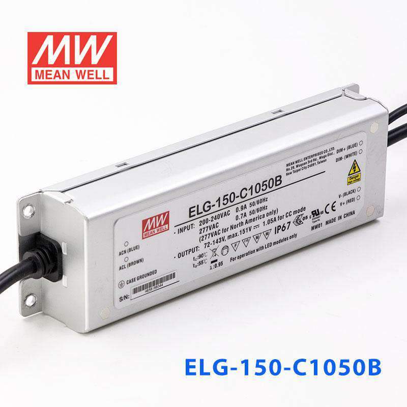 Mean Well ELG-150-C1050B Power Supply 150W 1050mA - Dimmable - PHOTO 1