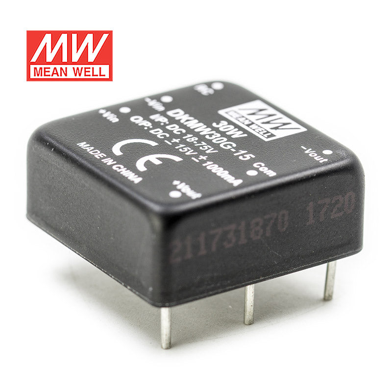 Mean Well DKMW30G-15 DC-DC Converter - 30W - 18~75V in ±15V out