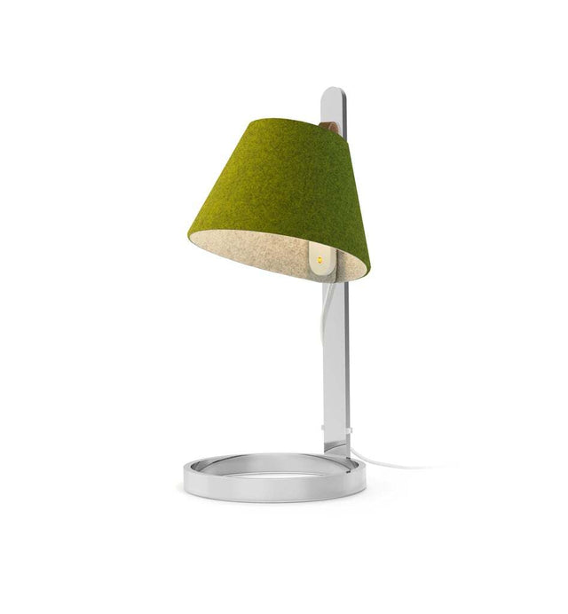 Pablo Table Lana Mini Moss-Grey / Chrome
