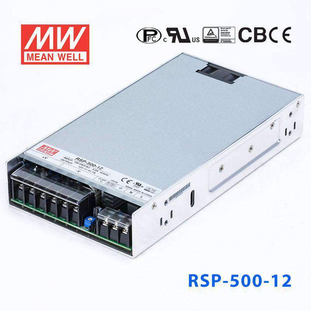 Mean Well RSP-500-12 Power Supply 500W 12V 41.7A