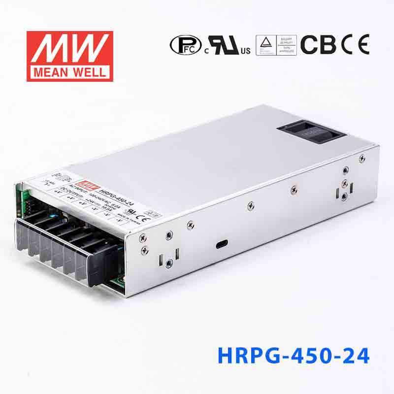 Mean Well HRPG-450-24  Power Supply 451.2W 24V 18.8A