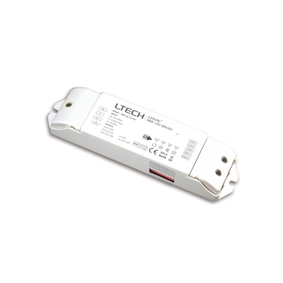 LTECH DMX-15-100-700-U1P1 15W 100~700mA CC DMX LED Driver - Selectable Output