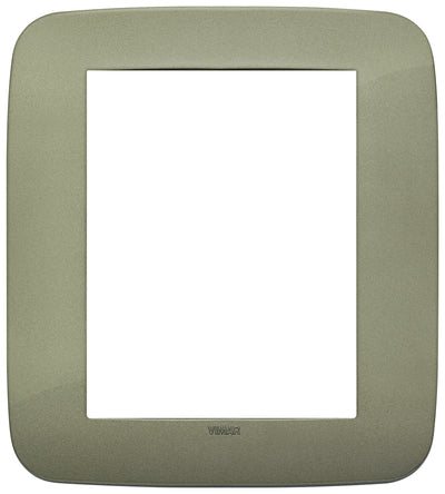 Vimar Arke Round Plate 8M Technopolymer Green