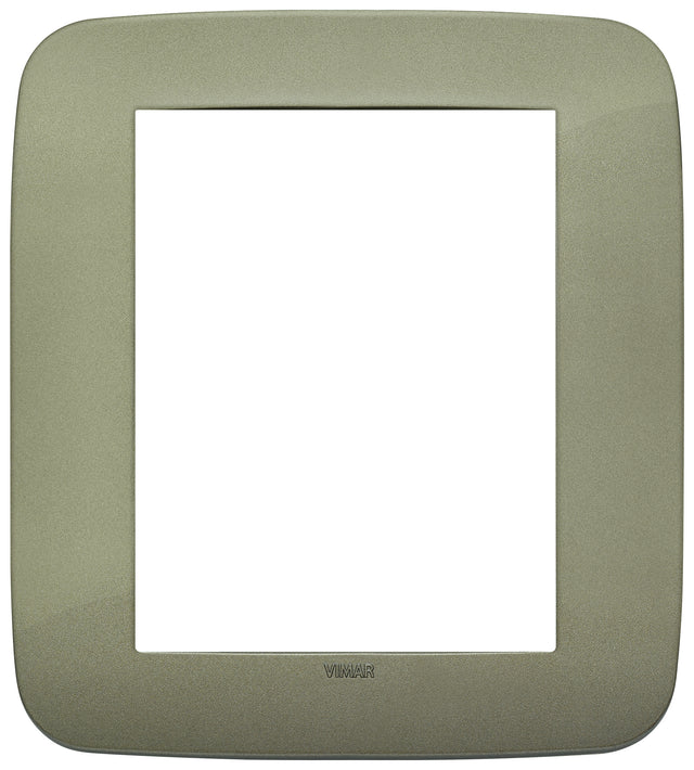 Vimar Arke Round Plate 8M Technopolymer Green