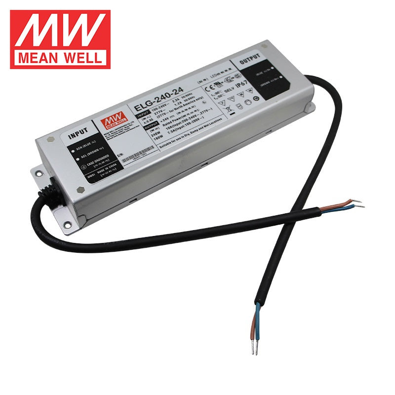 Mean Well ELG-200-24A-3Y AC-DC Single output LED Driver Mix Mode (CV+CC) with PFC 8.4A