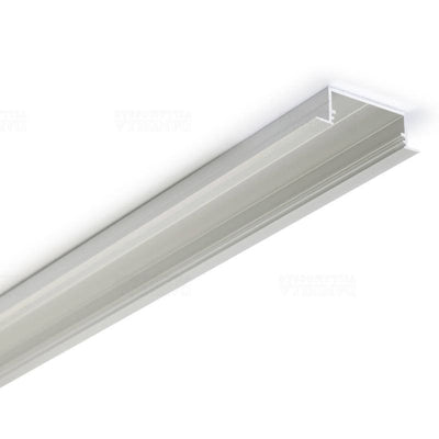 Archilight VARIO 06 Recessed LED Extrusion Profile - 2 Meter - Silver