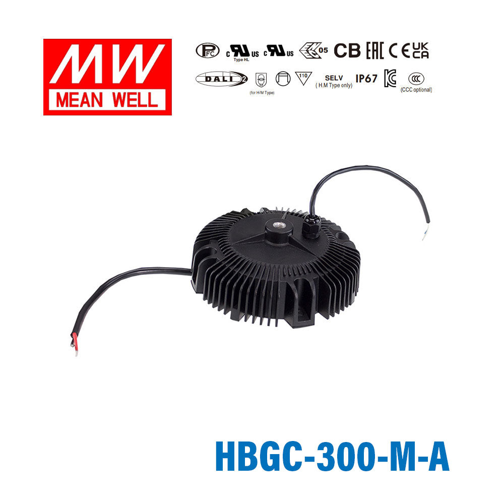 Mean Well HBGC-300-M-A Power Supply 300W 2800mA - Adjustable