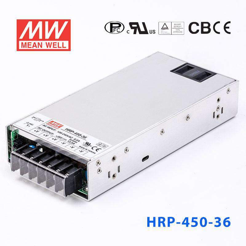 Mean Well HRP-450-36  Power Supply 450W 36V 12.5A