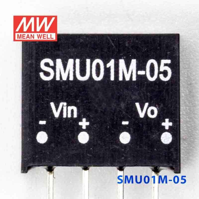 Mean Well SMU01M-05 DC-DC Converter - 1W - 10.8~13.2V in 5V out 200mA - PHOTO 2