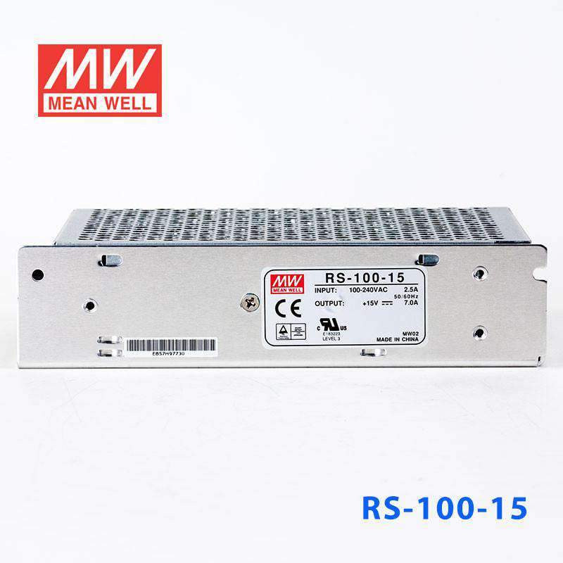 Mean Well RS-100-15 Power Supply 100W 15V 7A - PHOTO 2