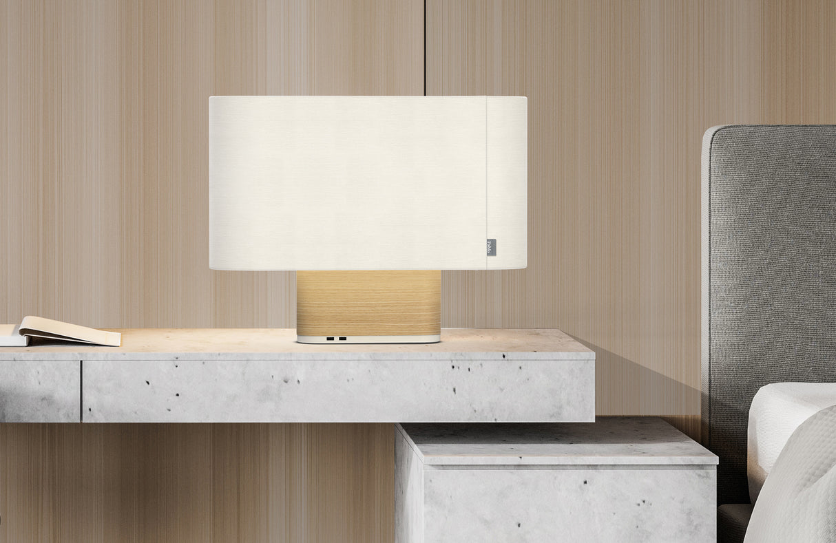 Pablo Table Belmont White / Walnut - PHOTO 7