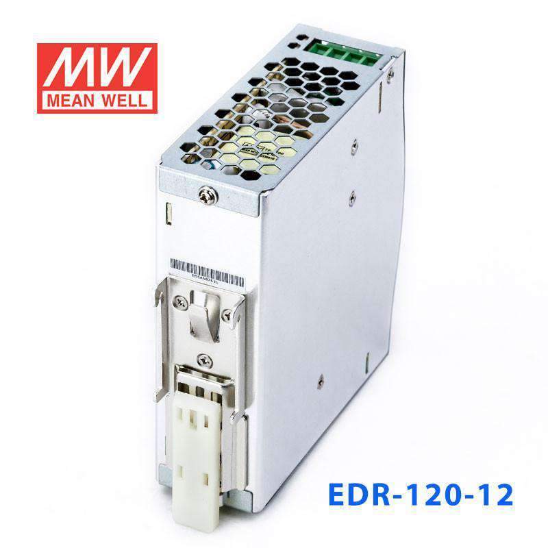 Mean Well EDR-120-12 Single Output Industrial Power Supply 120W 12V 10A - DIN Rail - PHOTO 3