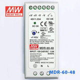 Mean Well MDR-60-48 Single Output Industrial Power Supply 60W 48V 1.25A - DIN Rail - PHOTO 2