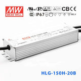 Mean Well HLG-150H-20B Power Supply 150W 20V- Dimmable