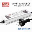 Mean Well S-ELG-200-24A Power Supply 200W 24V - Adjustable with AU/NZ plug 8.4A