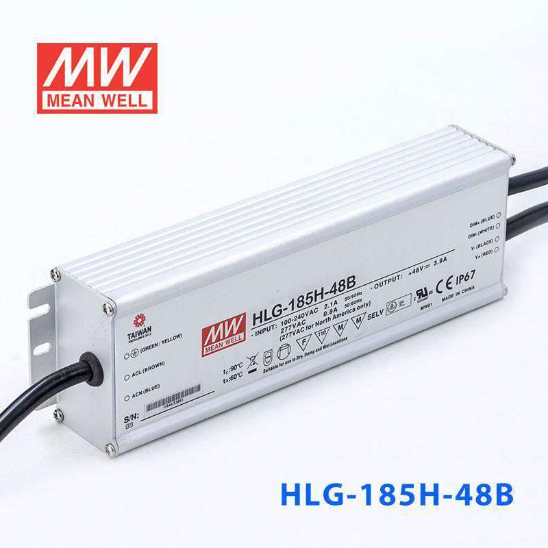 Mean Well HLG-185H-48B Power Supply 185W 48V- Dimmable 3.9A - PHOTO 1