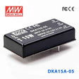 Mean Well DKA15A-05 DC-DC Converter - 15W - 9~18V in ±5V out 1.5A
