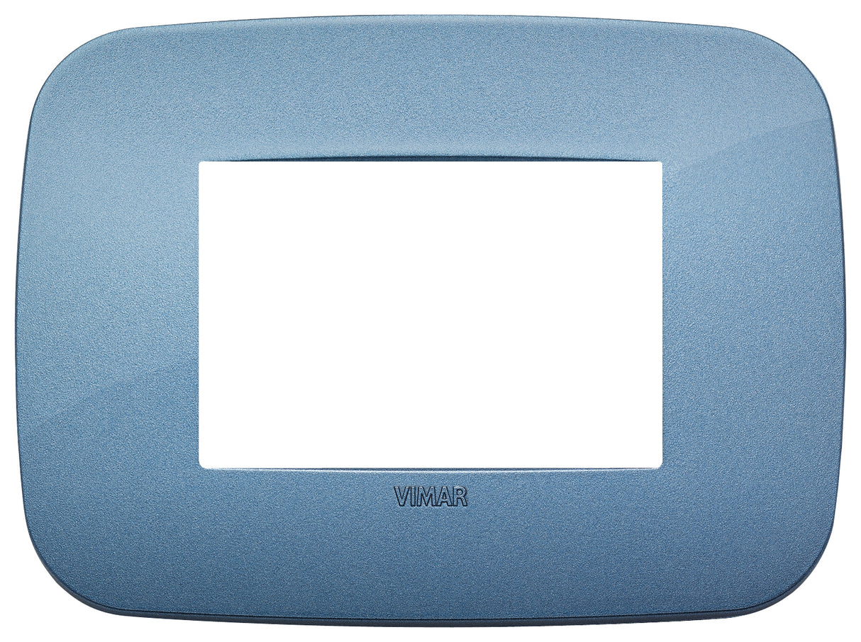 Vimar Arke Round Plate 3M Technopolymer Blue