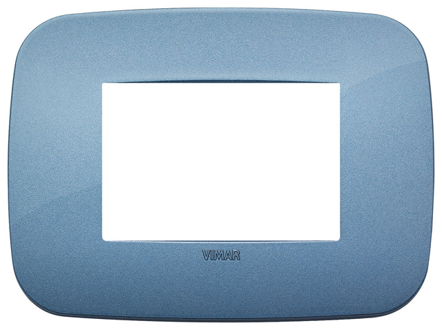 Vimar Arke Round Plate 3M Technopolymer Blue