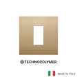 Vimar Arke Classic Plate 1M Technopolymer Matt gold