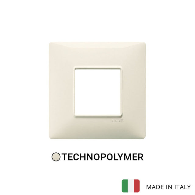 Vimar Plana Plate 2M BS Technopolymer Beige
