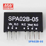 Mean Well SPA02B-05 DC-DC Converter - 2W - 18~36V in 5V out 400mA - PHOTO 2