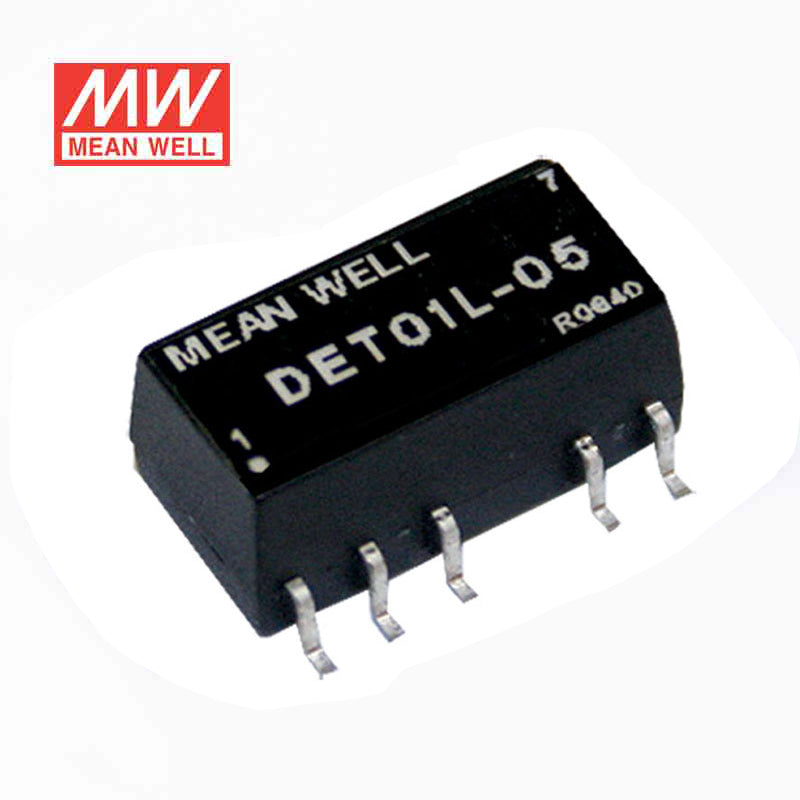 Mean Well DET01M-05 DC-DC Converter - 1W 12V DC in 5V out