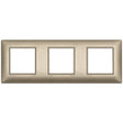 Vimar Plana Plate 6M Technopolymer Bronze