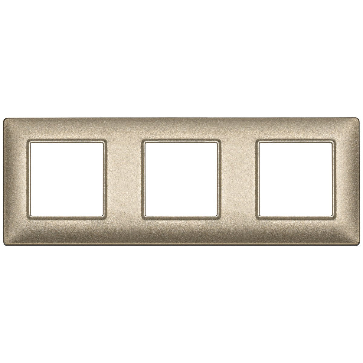 Vimar Plana Plate 6M Technopolymer Bronze