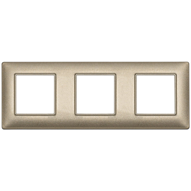 Vimar Plana Plate 6M Technopolymer Bronze