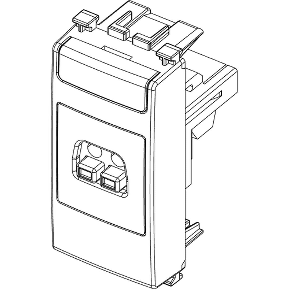 Arke Speaker Connector Grey - PHOTO 1
