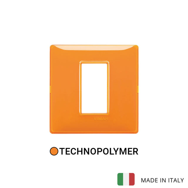 Vimar Plana Plate 1M Technopolymer Reflex Orange