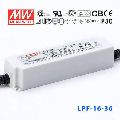 Mean Well LPF-16-36 Power Supply 16W 36V 450mA