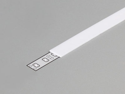Archilight Vritos LED Extrusion Diffuser - 2 Metre - White - Slide