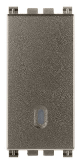 Vimar Arke 1P NO 10A Push Button Grey