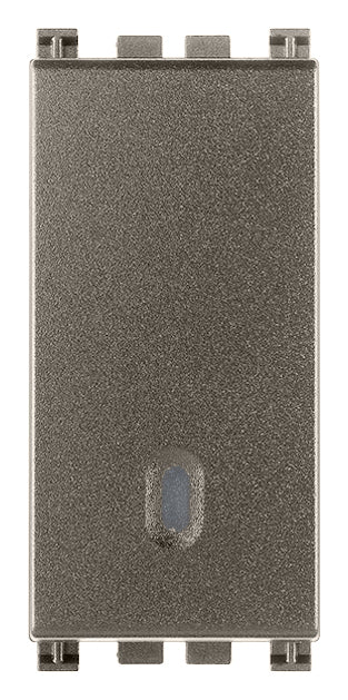Vimar Arke 1P NO 10A Push Button Grey